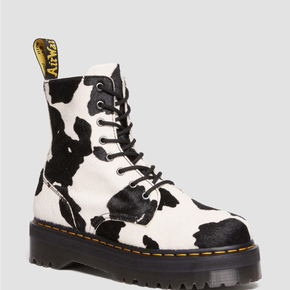 Dr. Martens Jadon cow hair on boots
